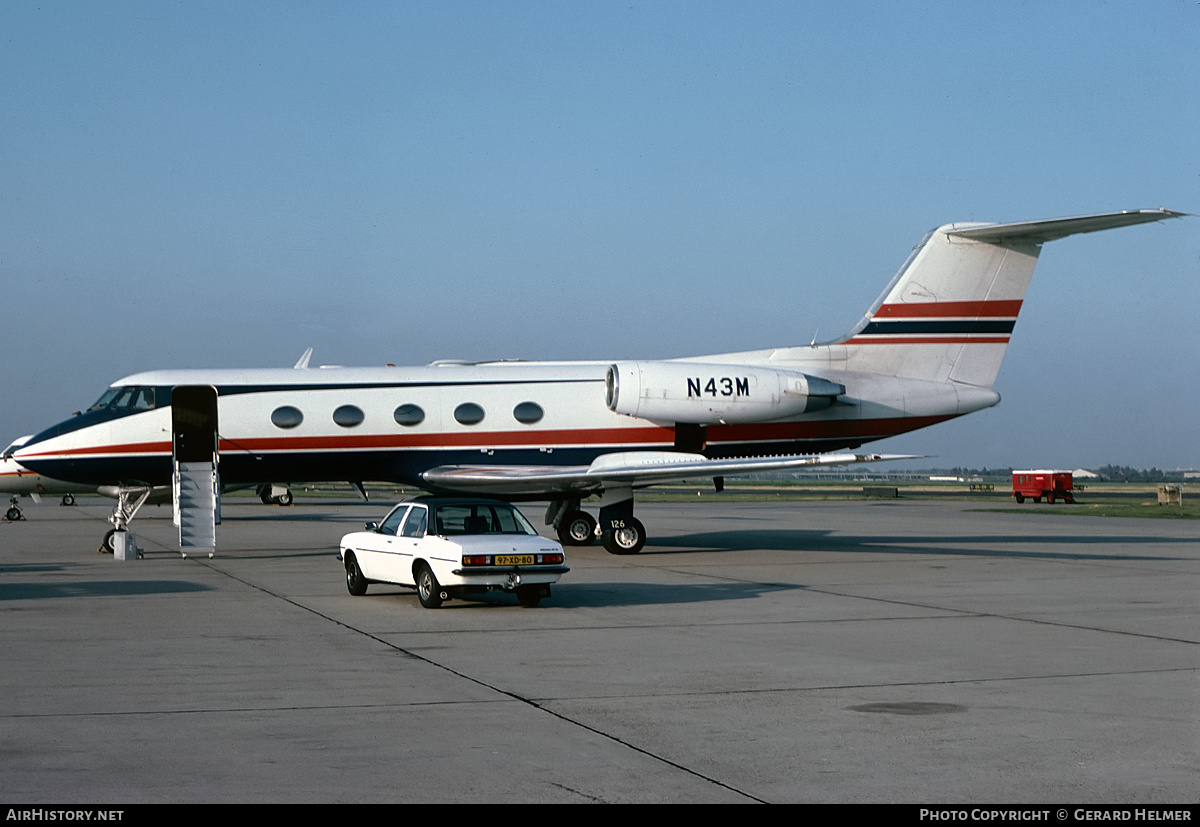 Aircraft Photo of N43M | Grumman G-1159 Gulfstream II | AirHistory.net #411170