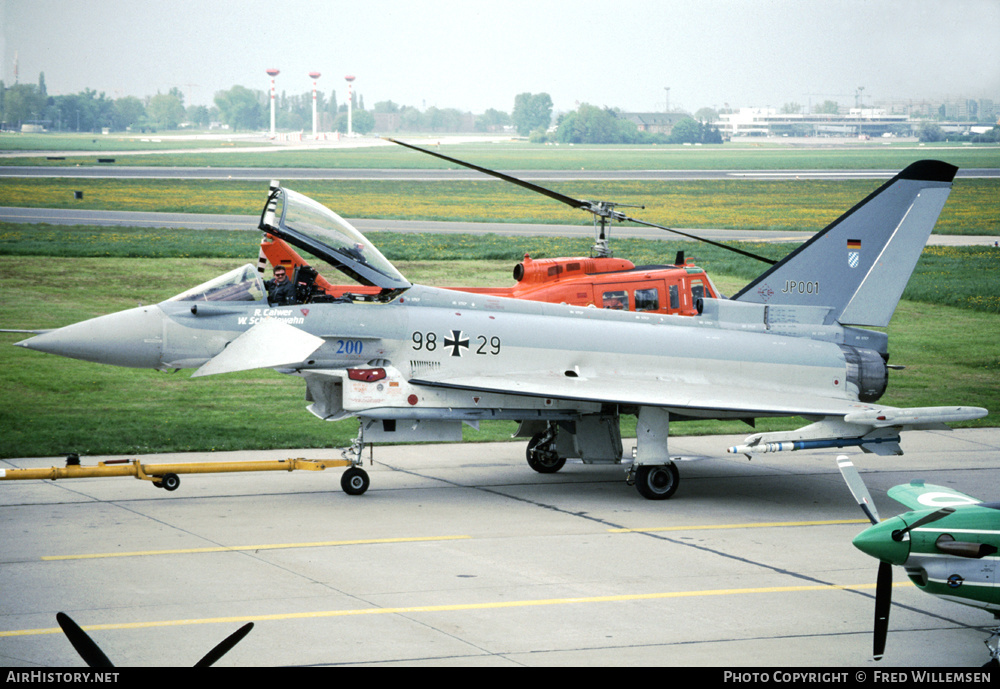 Aircraft Photo of 9829 | Eurofighter EF-2000 Typhoon S | Germany - Air Force | AirHistory.net #411172