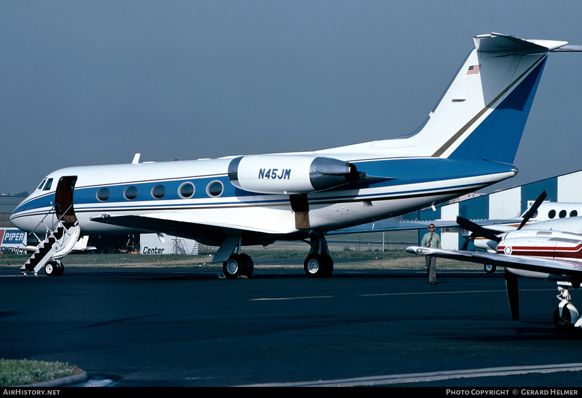 Aircraft Photo of N45JM | Grumman G-1159 Gulfstream II | AirHistory.net #411174