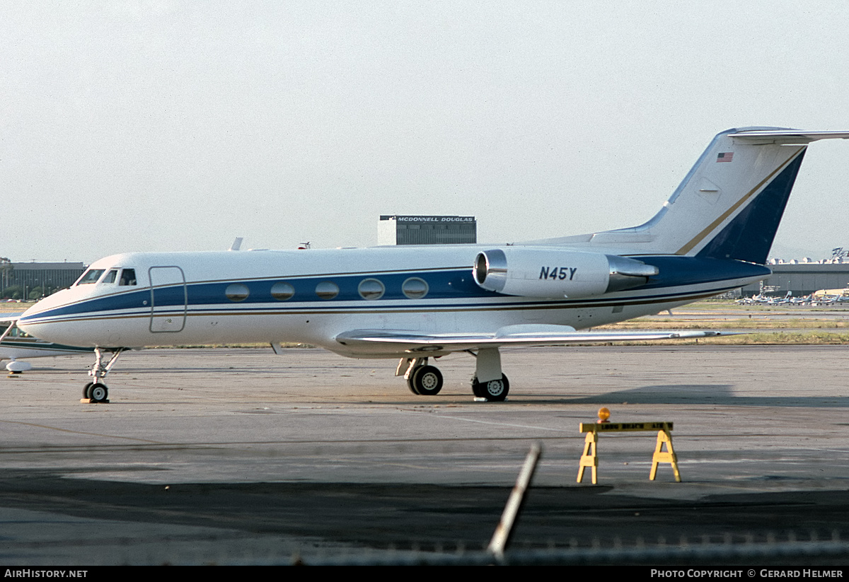 Aircraft Photo of N45Y | Grumman G-1159 Gulfstream II | AirHistory.net #411175