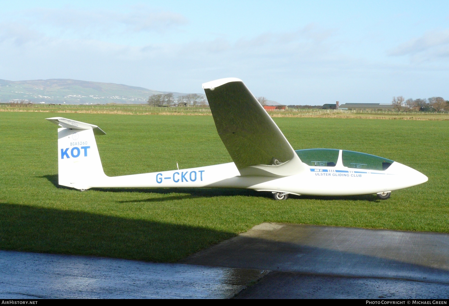 Aircraft Photo of G-CKOT | Schleicher ASK-21 | Ulster Gliding Club | AirHistory.net #411179