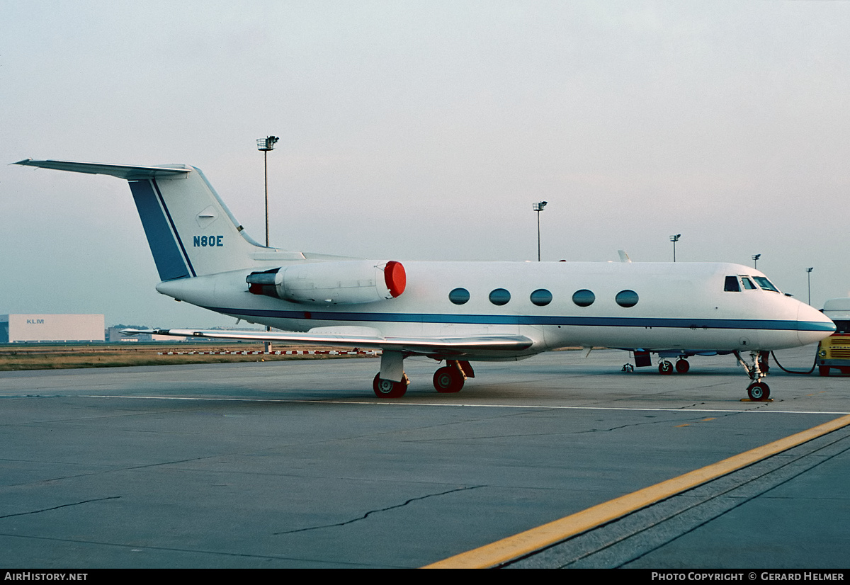 Aircraft Photo of N80E | Grumman American G-1159 Gulfstream II | AirHistory.net #411180