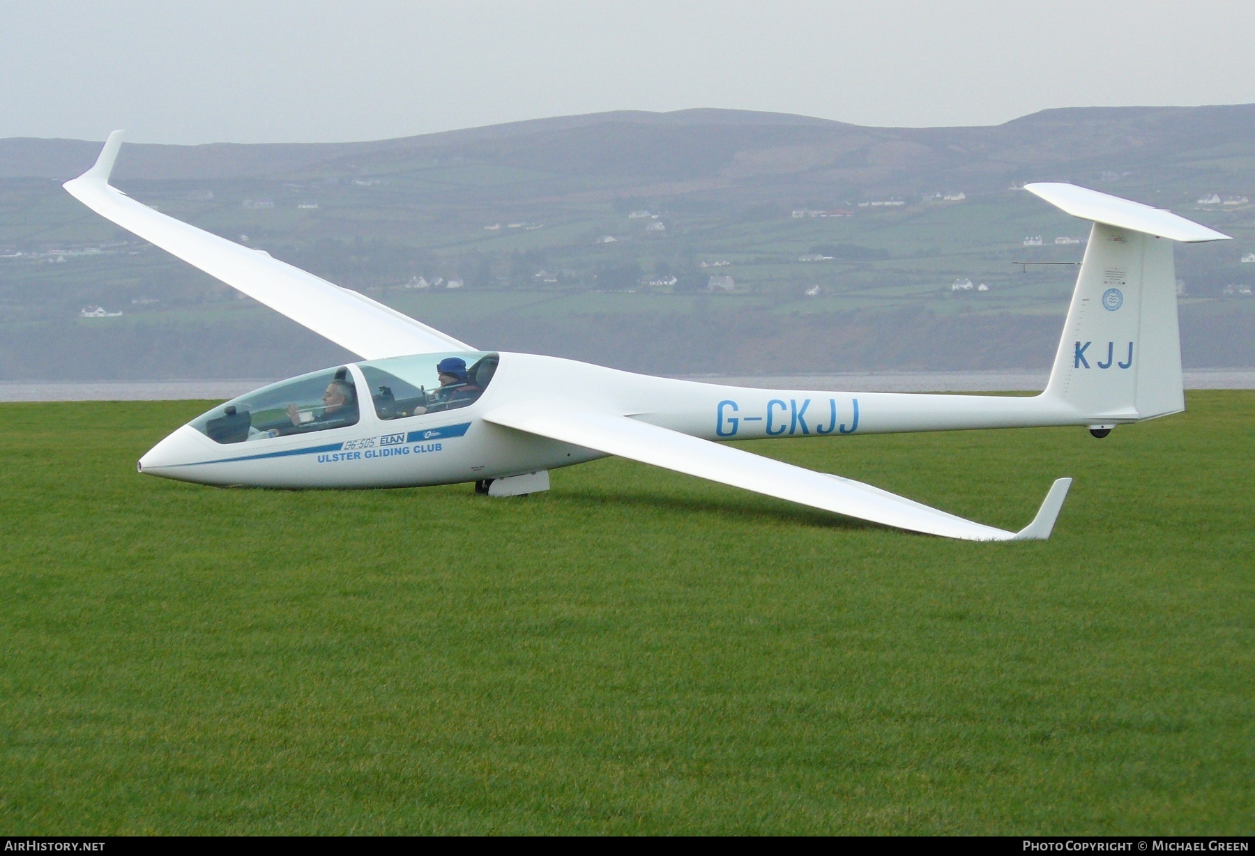 Aircraft Photo of G-CKJJ | AMS Flight DG-500 Elan Orion | Ulster Gliding Club | AirHistory.net #411183