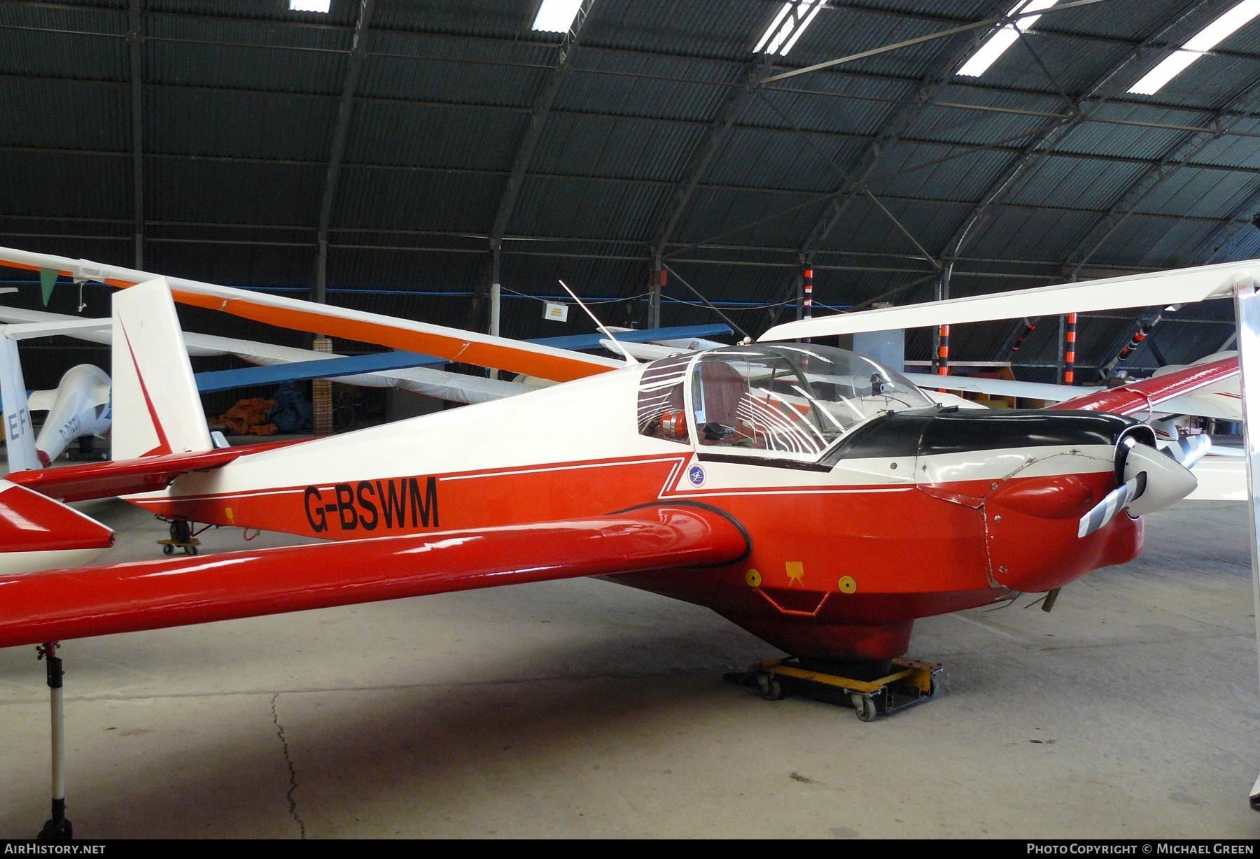 Aircraft Photo of G-BSWM | Slingsby T-61F Venture T.2 | AirHistory.net #411189