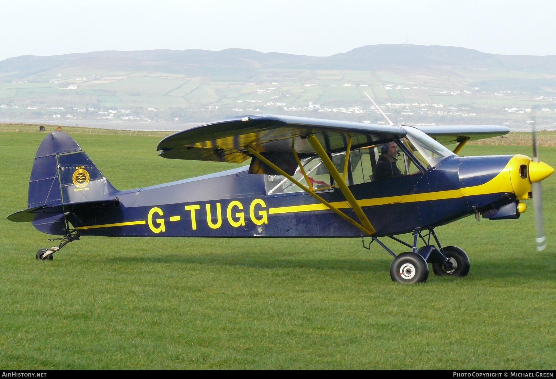 Aircraft Photo of G-TUGG | Piper PA-18-150 Super Cub | Ulster Gliding Club | AirHistory.net #411192