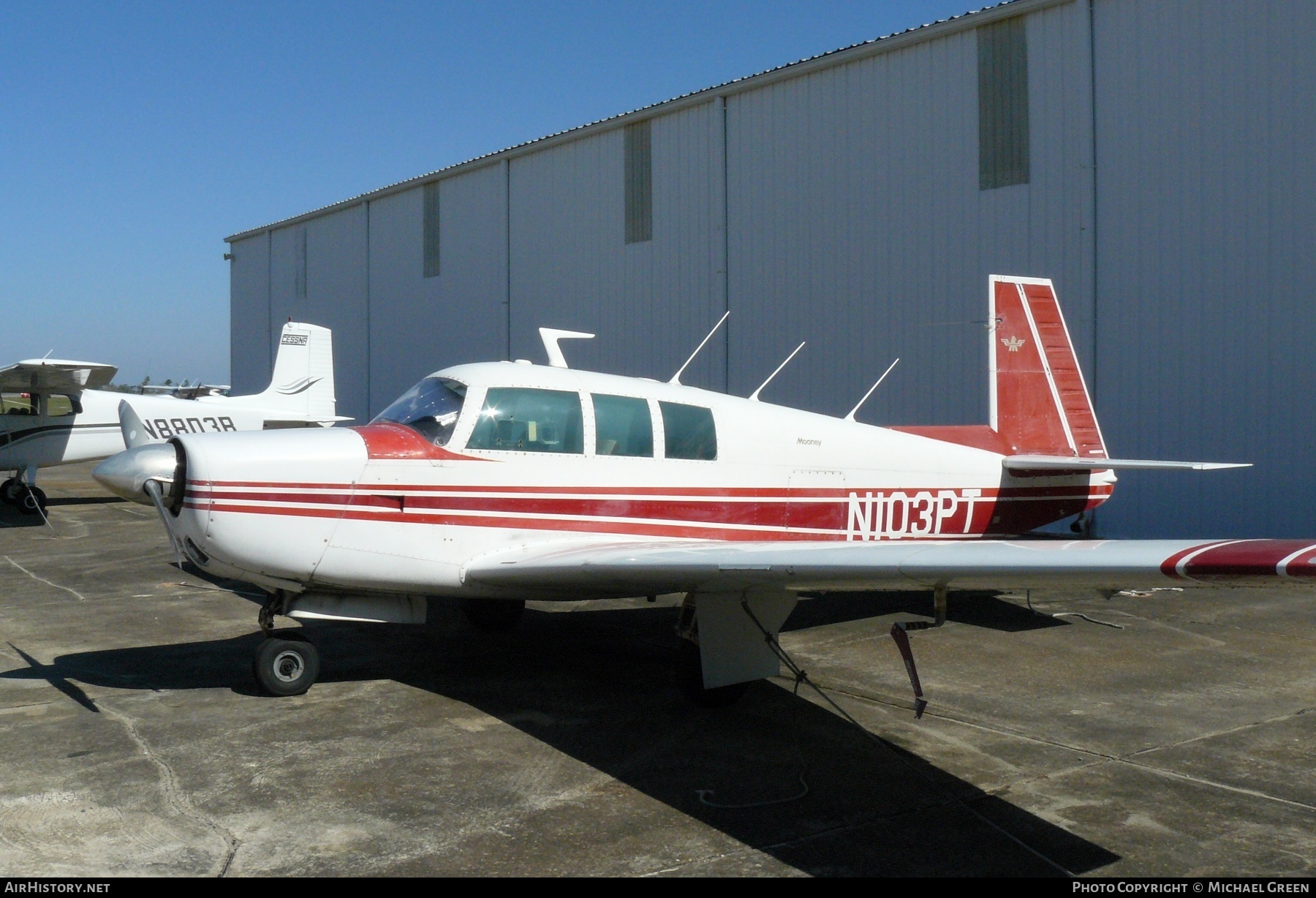 Aircraft Photo of N103PT | Mooney M-20F Executive | AirHistory.net #411204