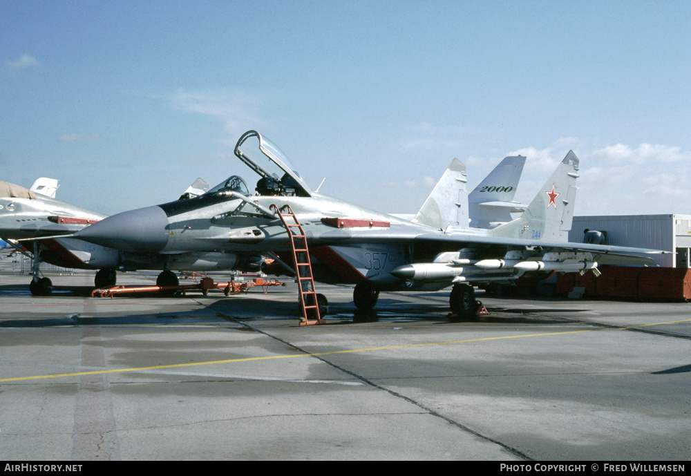 Aircraft Photo of 357 | Mikoyan-Gurevich MiG-29SM (9-13SM) | Russia - Air Force | AirHistory.net #411209