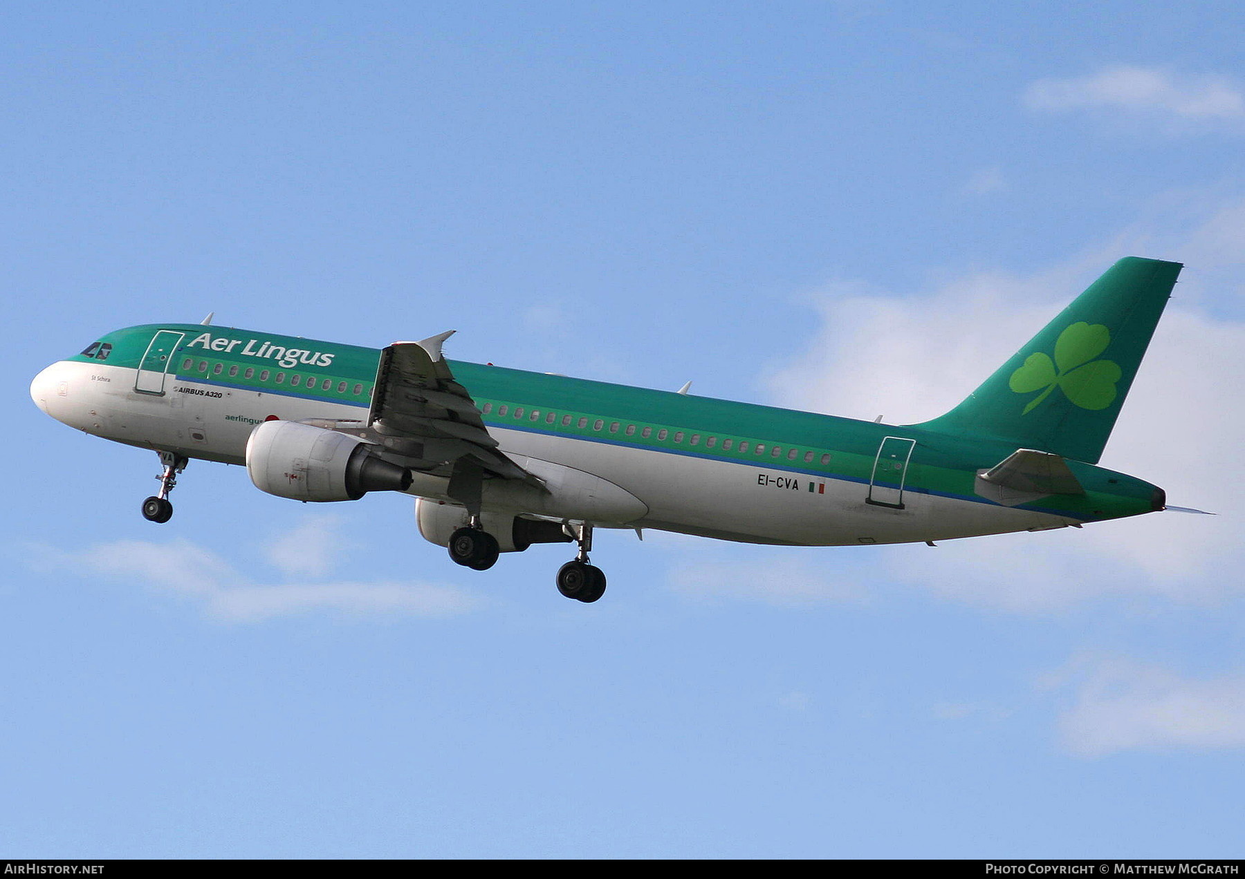 Aircraft Photo of EI-CVA | Airbus A320-214 | Aer Lingus | AirHistory.net #411214