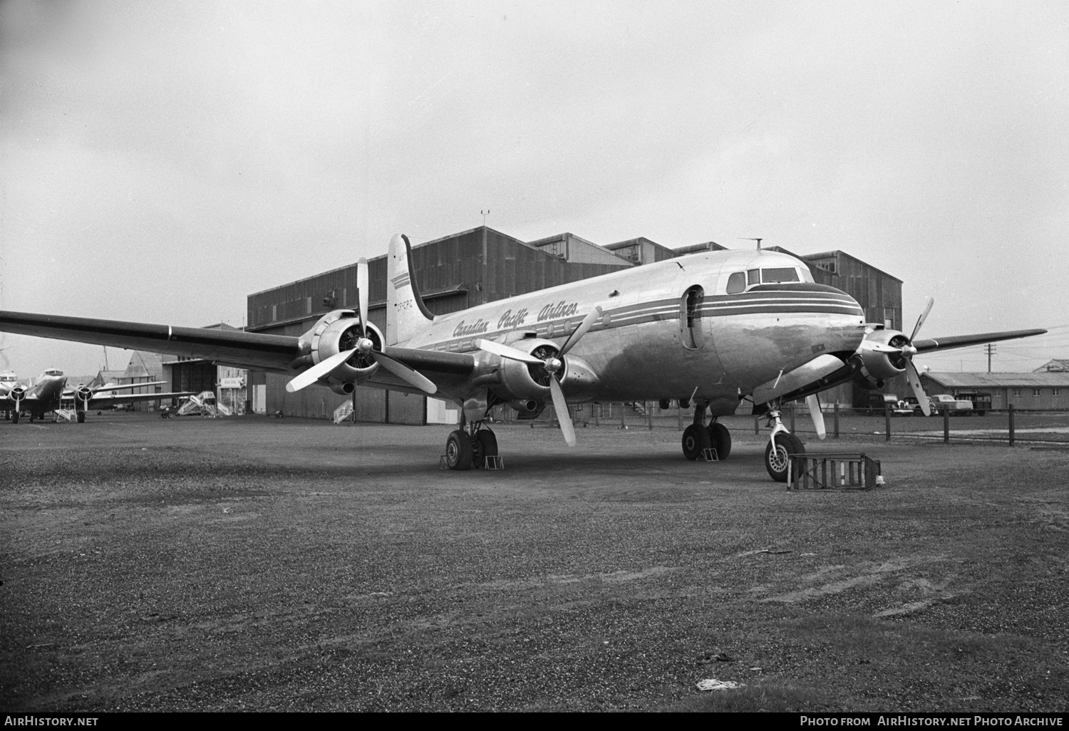Aircraft Photo of CF-CPC | Douglas C-54A Skymaster | Canadian Pacific Airlines | AirHistory.net #411244