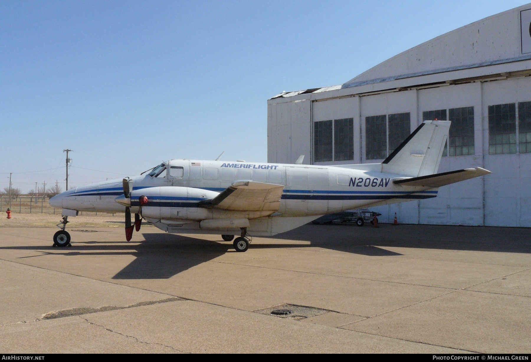 Aircraft Photo of N206AV | Beech C99 Airliner | Ameriflight | AirHistory.net #411279