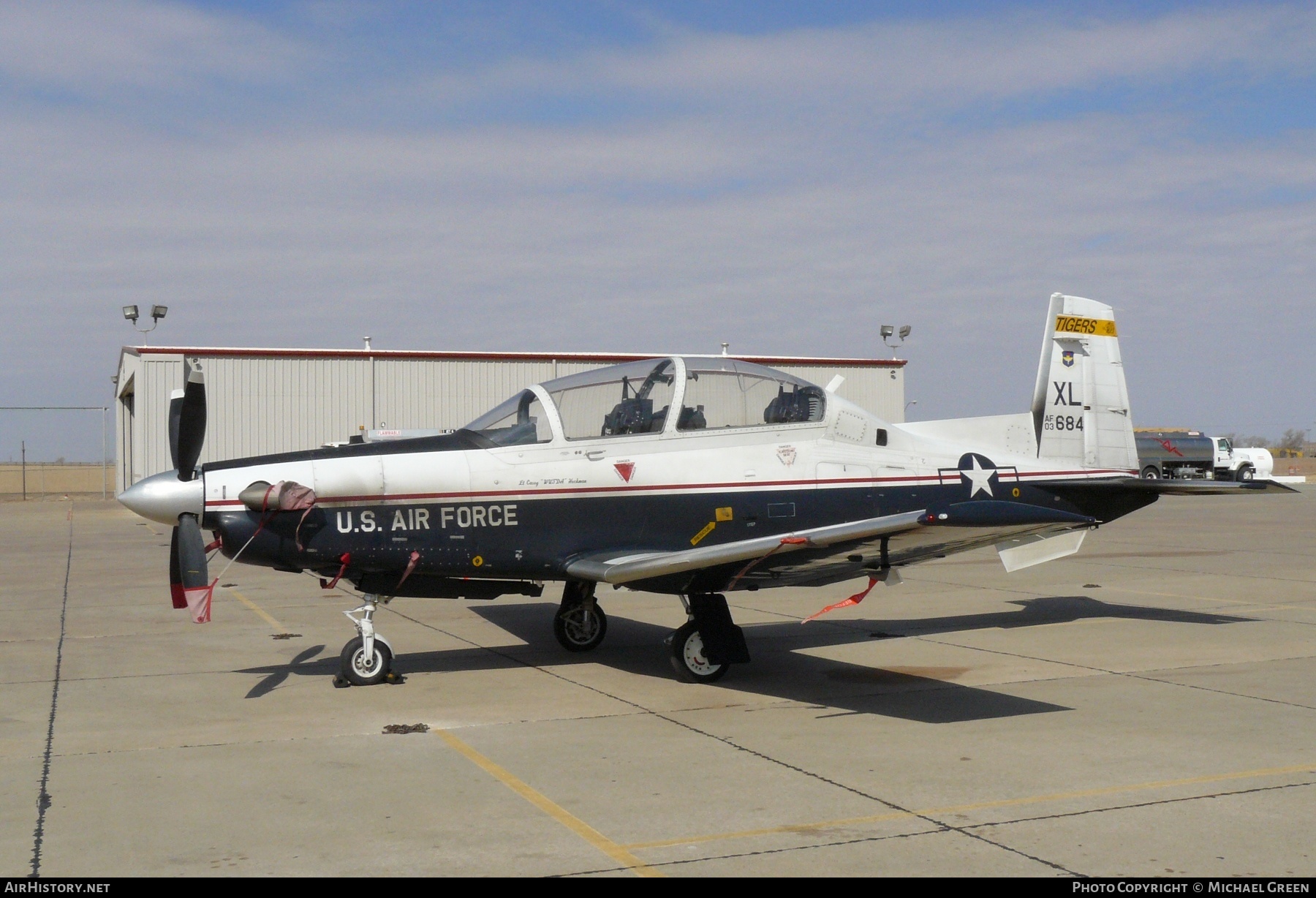 Aircraft Photo of 03-3684 / AF03-684 | Raytheon T-6A Texan II | USA - Air Force | AirHistory.net #411282