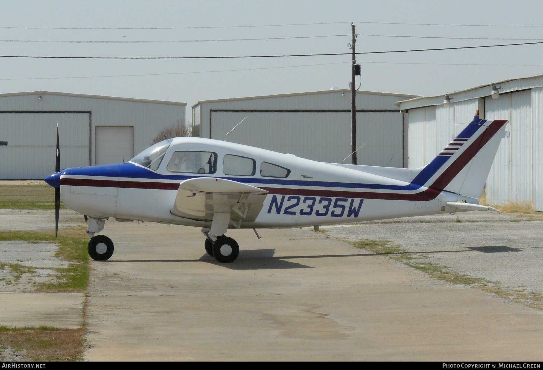 Aircraft Photo of N2335W | Beech A23A Musketeer Custom III | AirHistory.net #411303
