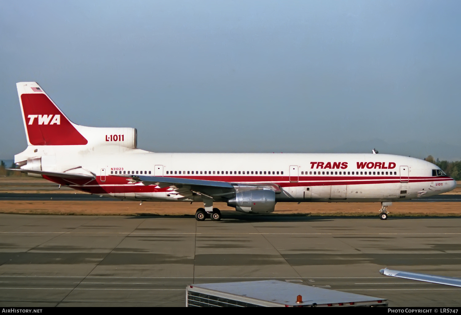 Aircraft Photo of N31023 | Lockheed L-1011-385-1 TriStar 50 | Trans World Airlines - TWA | AirHistory.net #411331