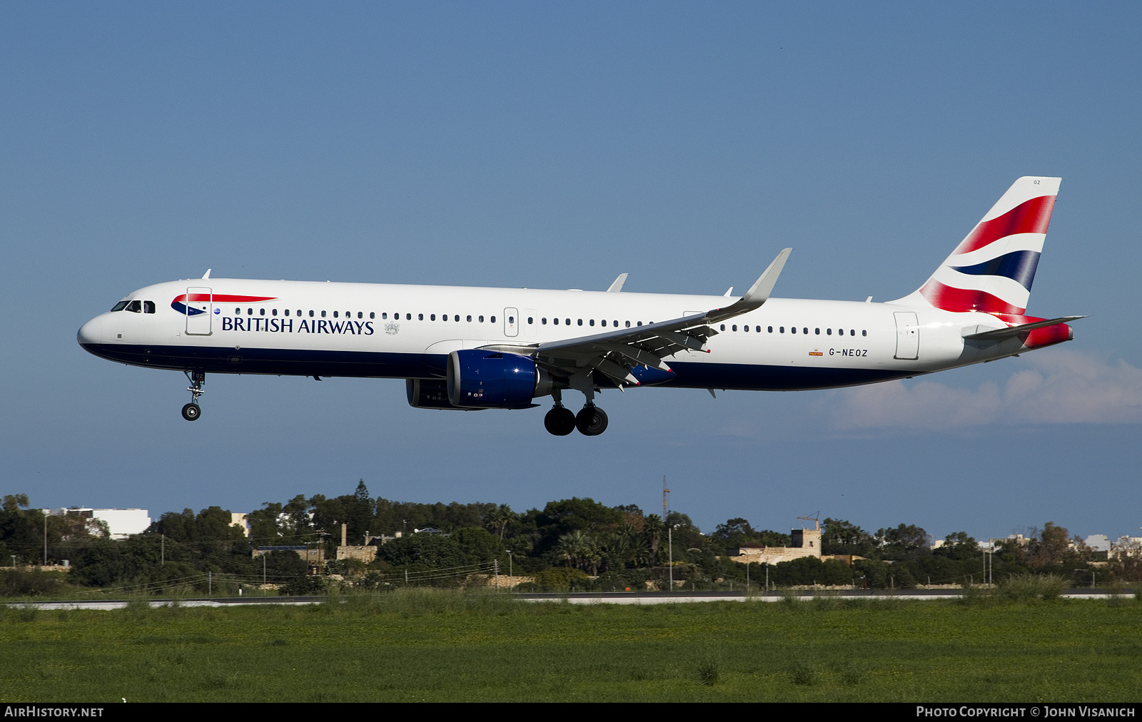 Aircraft Photo of G-NEOZ | Airbus A321-251NX | British Airways | AirHistory.net #411363