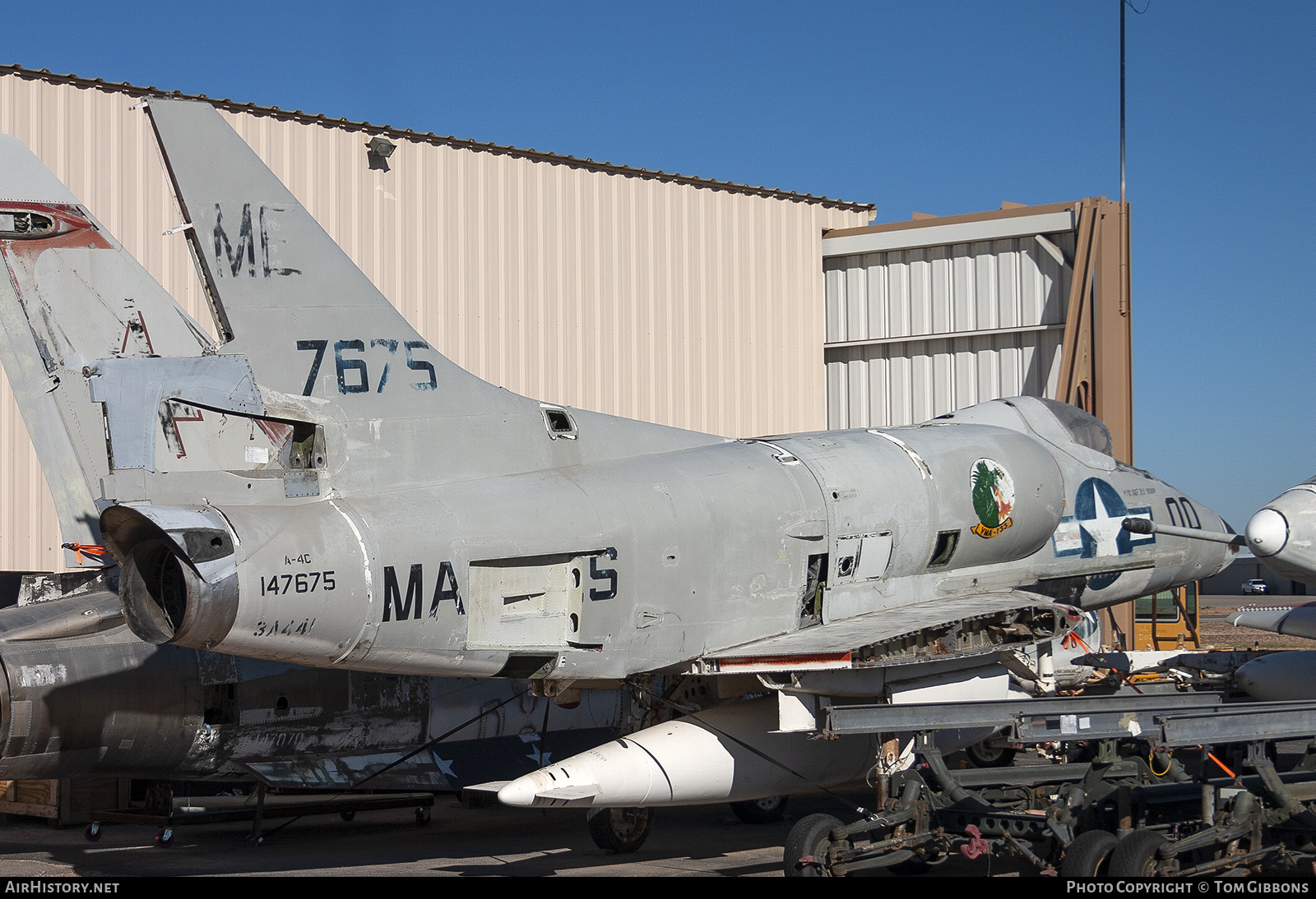 Aircraft Photo of 147675 | Douglas A-4C Skyhawk (A4D-2N) | USA - Marines | AirHistory.net #411398