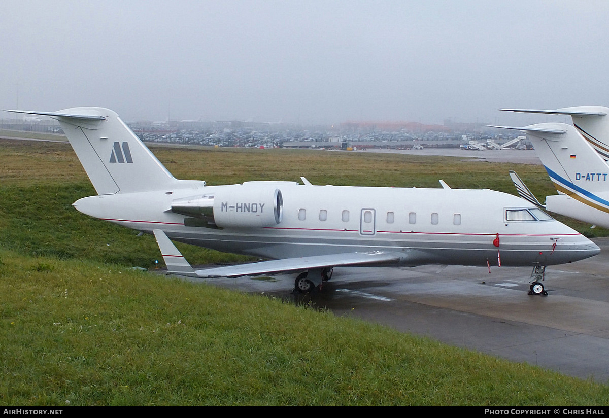Aircraft Photo of M-HNOY | Bombardier Challenger 605 (CL-600-2B16) | AirHistory.net #411399