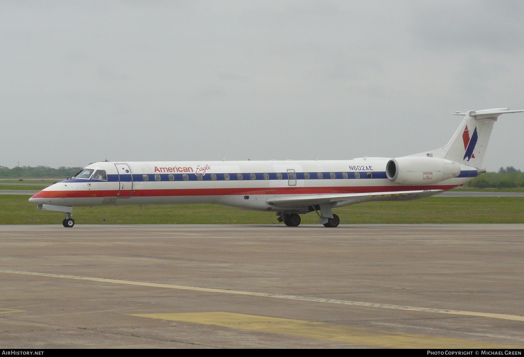 Aircraft Photo of N602AE | Embraer ERJ-145LR (EMB-145LR) | American Eagle | AirHistory.net #411403