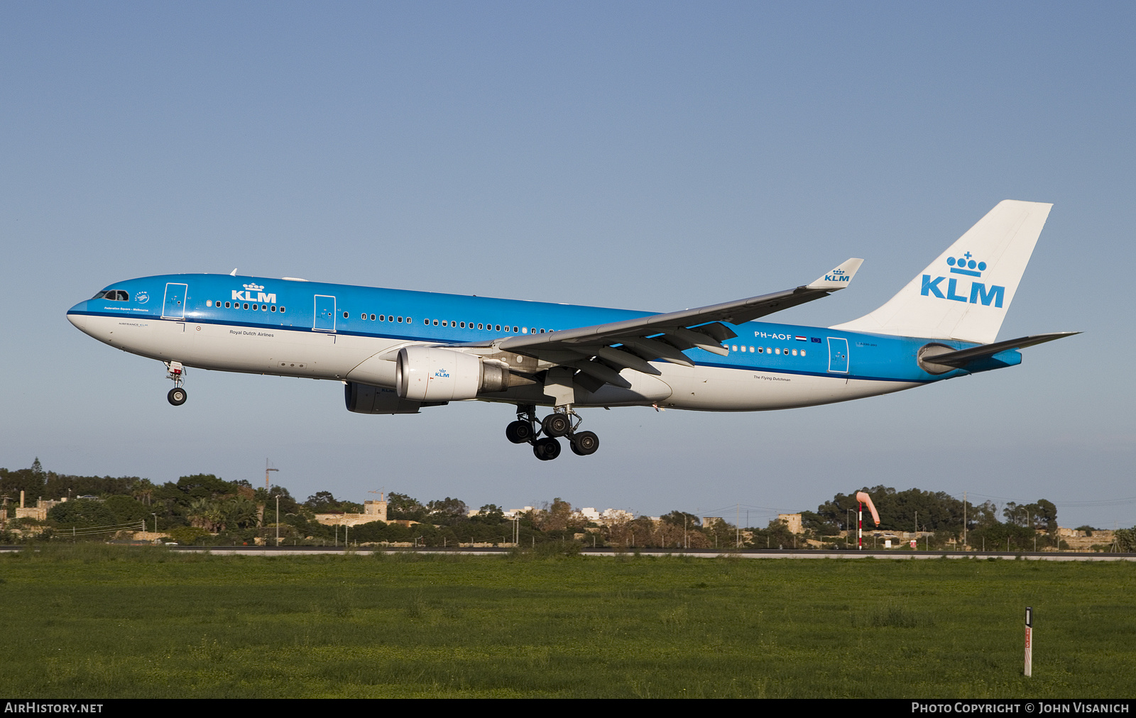 Aircraft Photo of PH-AOF | Airbus A330-203 | KLM - Royal Dutch Airlines | AirHistory.net #411425