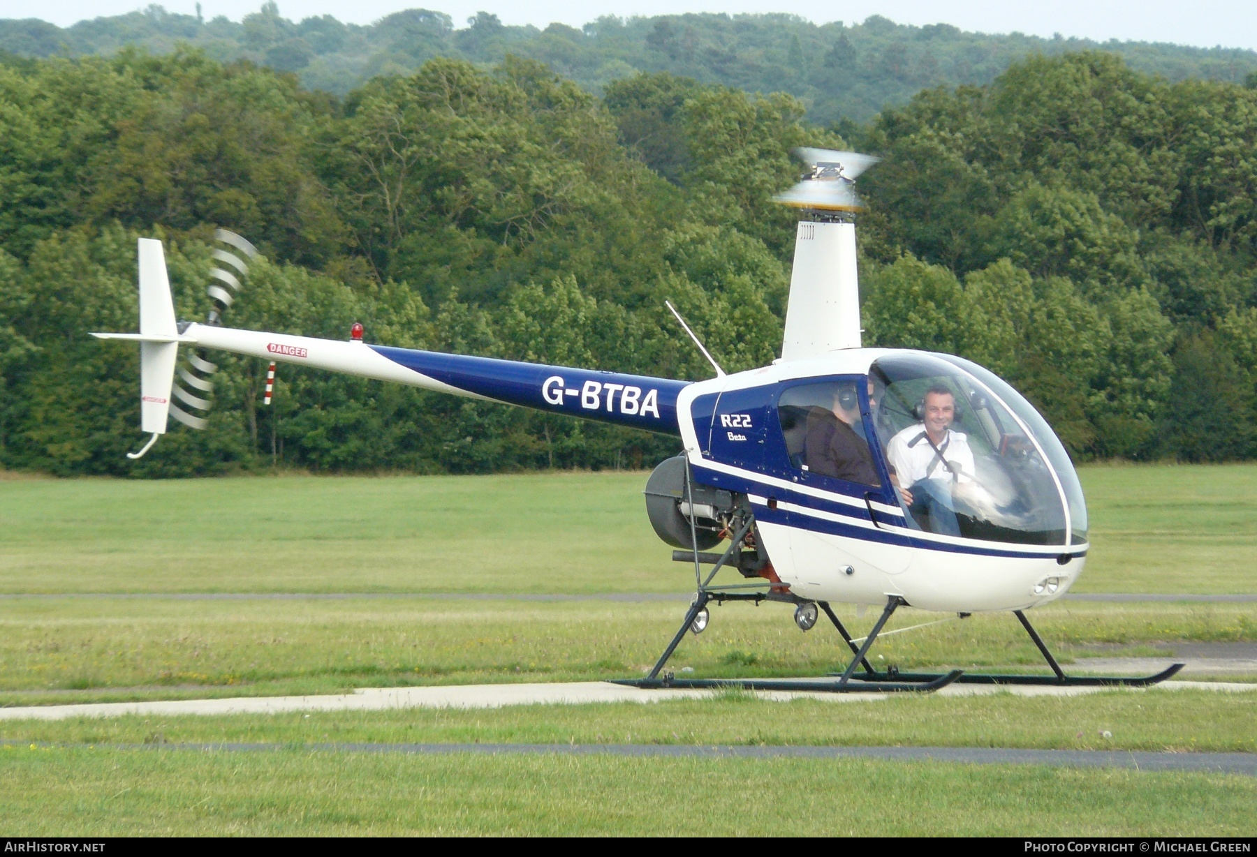 Aircraft Photo of G-BTBA | Robinson R-22 Beta | AirHistory.net #411479