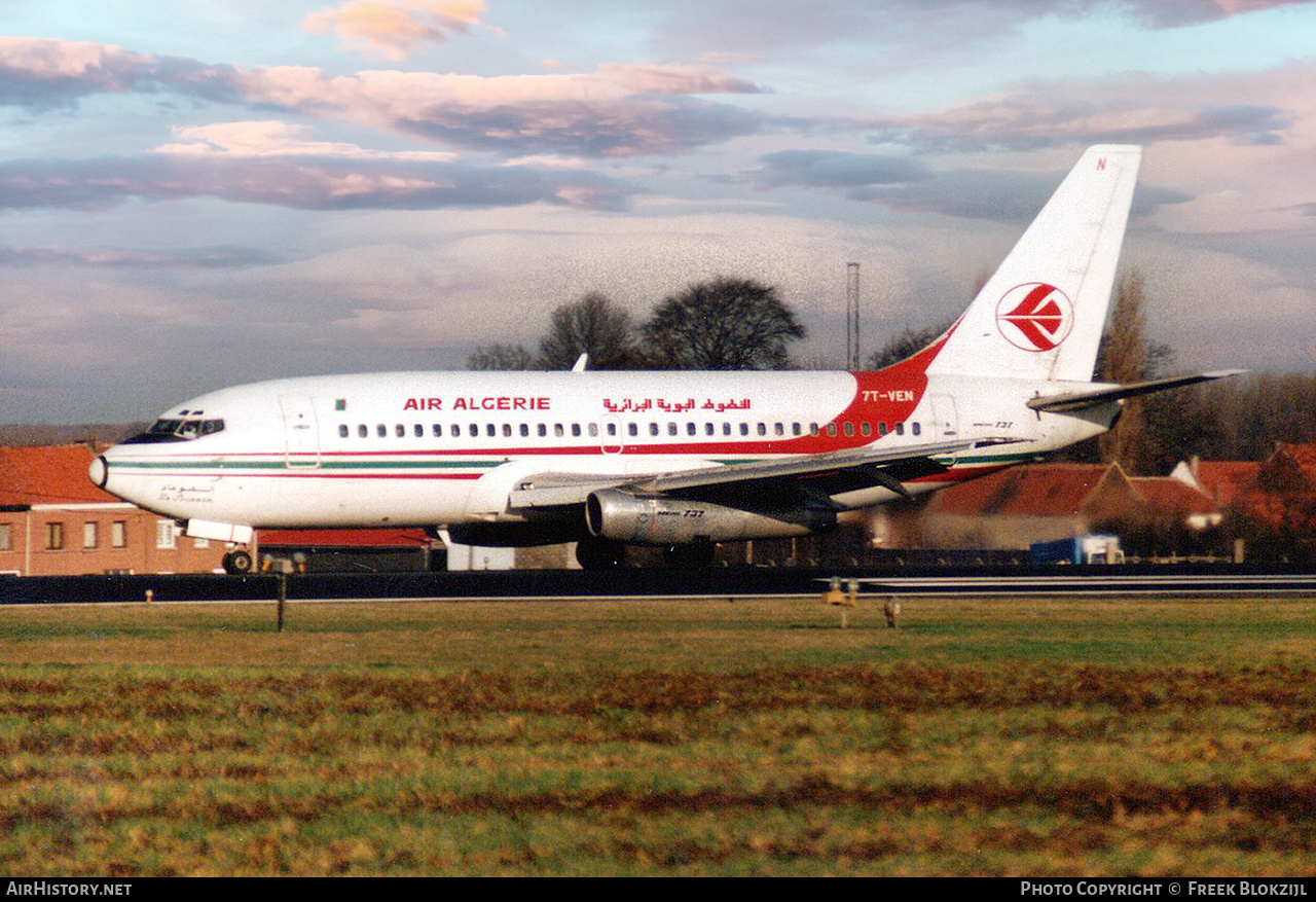 Aircraft Photo of 7T-VEN | Boeing 737-2D6/Adv | Air Algérie | AirHistory.net #411480