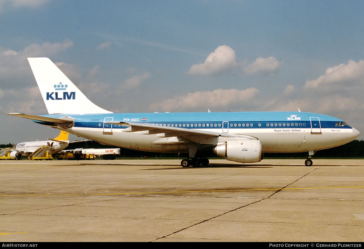 Aircraft Photo of PH-AGC | Airbus A310-203 | KLM - Royal Dutch Airlines | AirHistory.net #411485