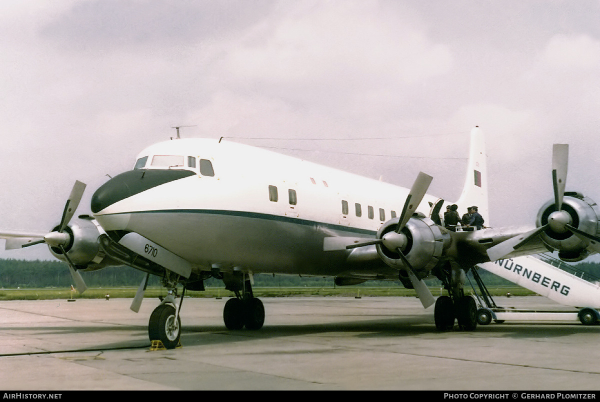 Aircraft Photo of 6710 | Douglas DC-6A | Portugal - Air Force | AirHistory.net #411486