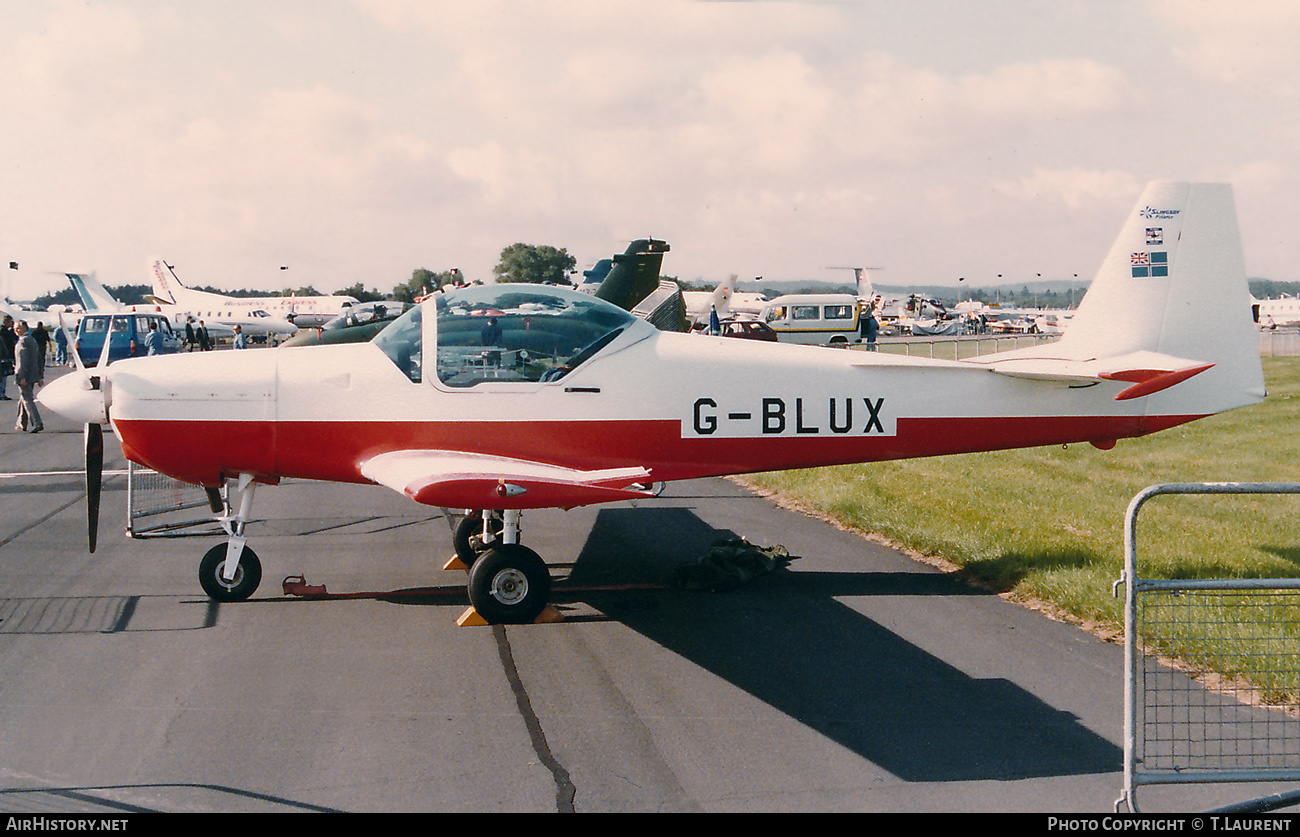 Aircraft Photo of G-BLUX | Slingsby T-67M-200 Firefly | AirHistory.net #411506