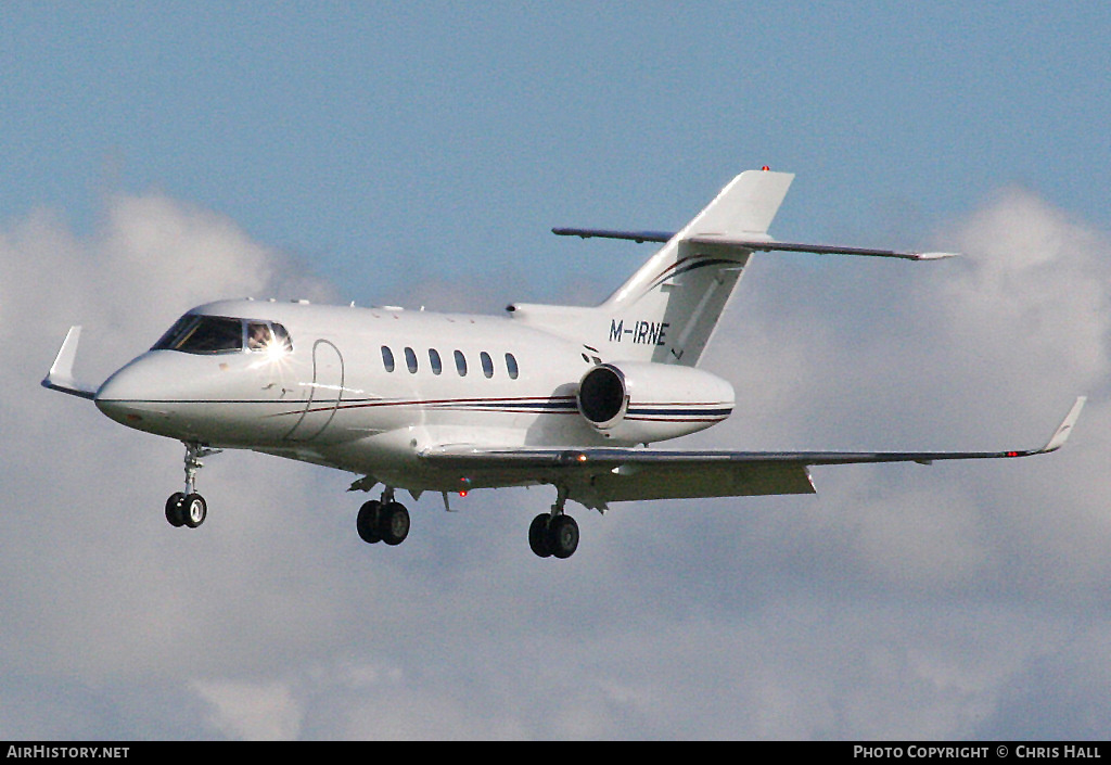 Aircraft Photo of M-IRNE | Raytheon Hawker 850XP | AirHistory.net #411507