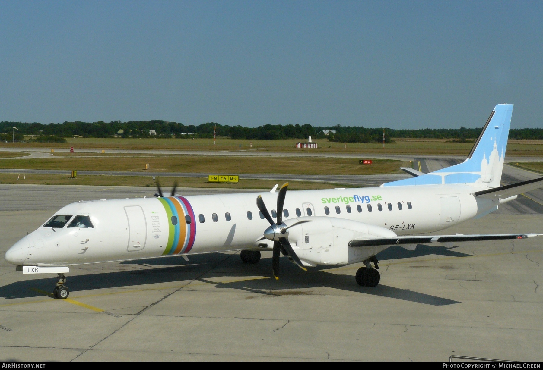 Aircraft Photo of SE-LXK | Saab 2000 | Braathens Regional | AirHistory.net #411516
