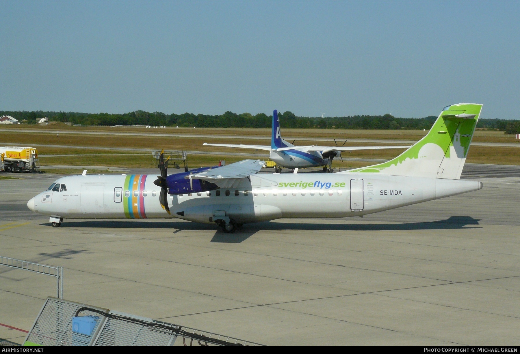 Aircraft Photo of SE-MDA | ATR ATR-72-500 (ATR-72-212A) | Sverigeflyg | AirHistory.net #411530