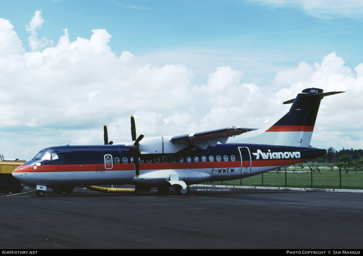 Aircraft Photo of F-WWEW | ATR ATR-42-300 | Avianova | AirHistory.net #411532