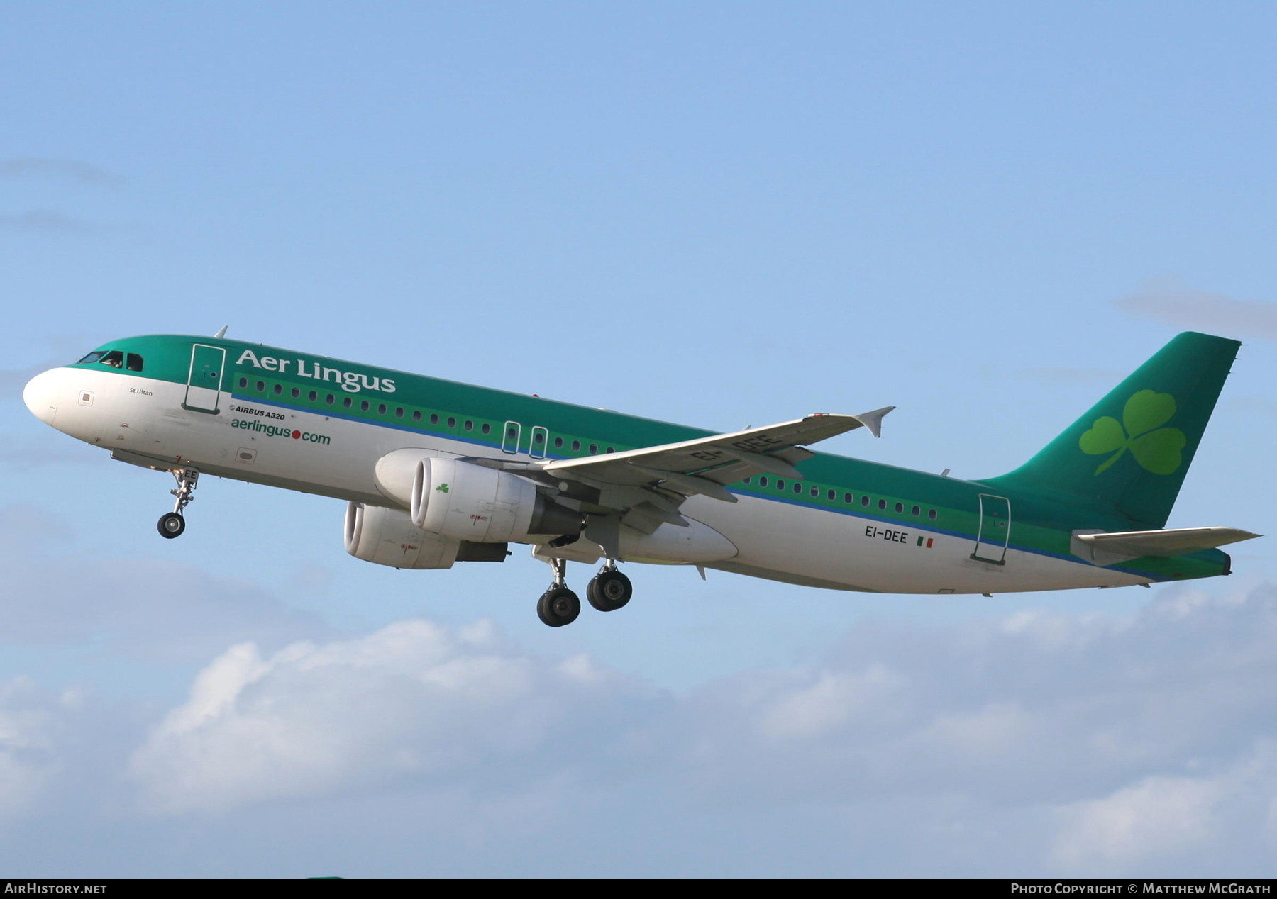 Aircraft Photo of EI-DEE | Airbus A320-214 | Aer Lingus | AirHistory.net #411541