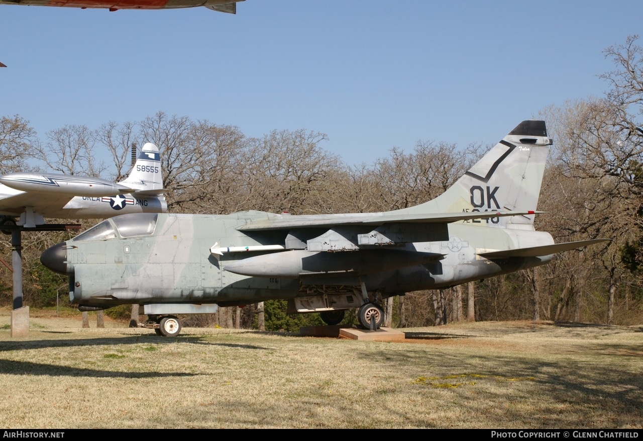 Aircraft Photo of 74-1756 / AF72-240 | LTV A-7D Corsair II | USA - Air Force | AirHistory.net #411552