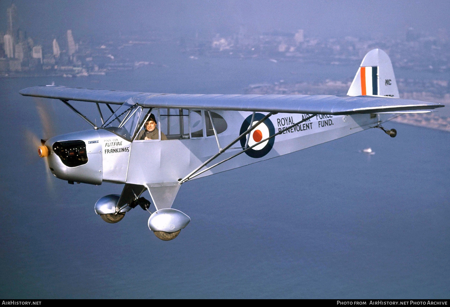 Aircraft Photo of NC1776 | Piper J-3F-65 Cub | RAF Benevolent Fund | UK - Air Force | AirHistory.net #411553