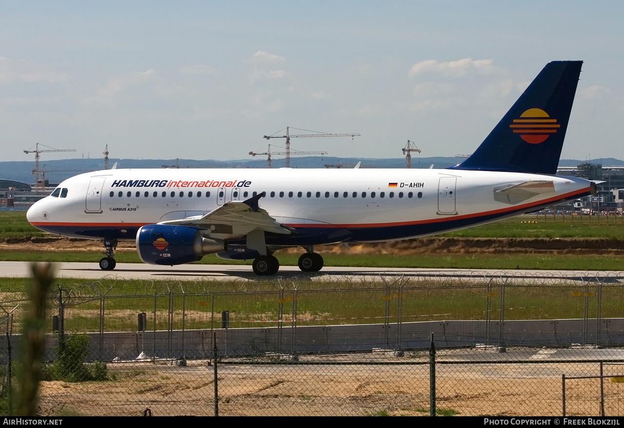 Aircraft Photo of D-AHIH | Airbus A319-111 | Hamburg International | AirHistory.net #411608