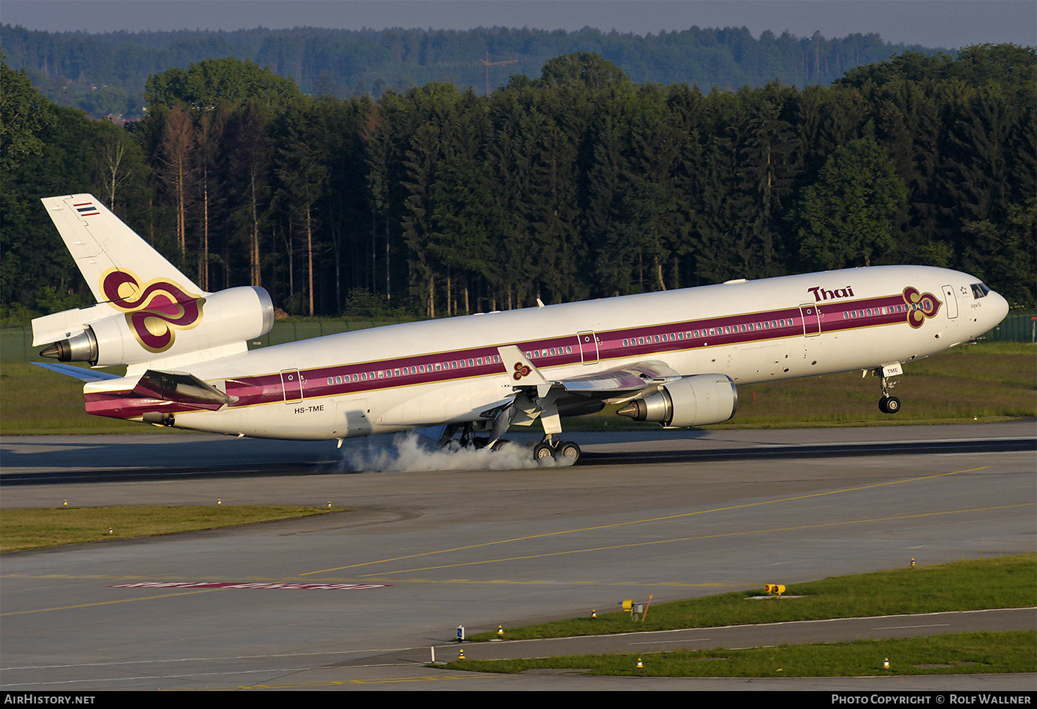 Aircraft Photo of HS-TME | McDonnell Douglas MD-11 | Thai Airways International | AirHistory.net #411615