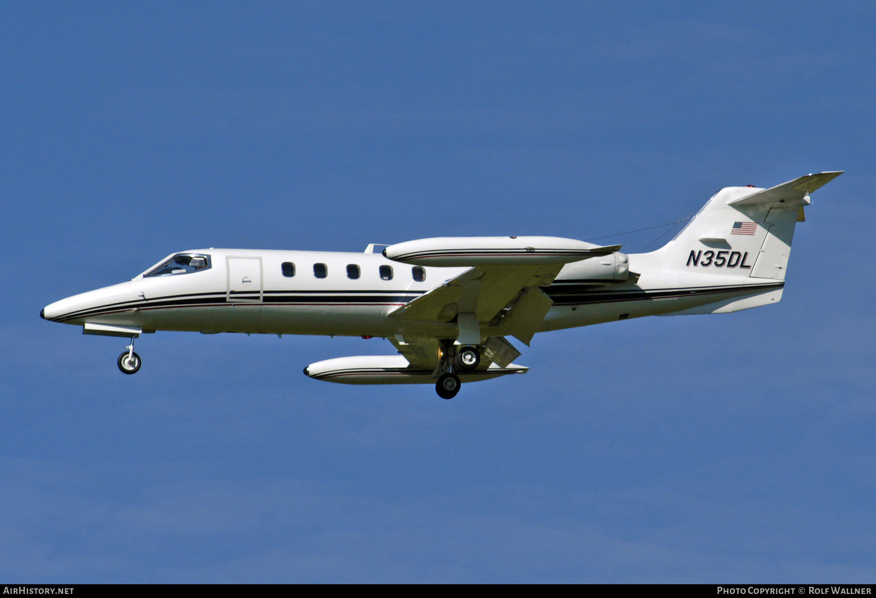 Aircraft Photo of N35DL | Gates Learjet 35A | AirHistory.net #411620