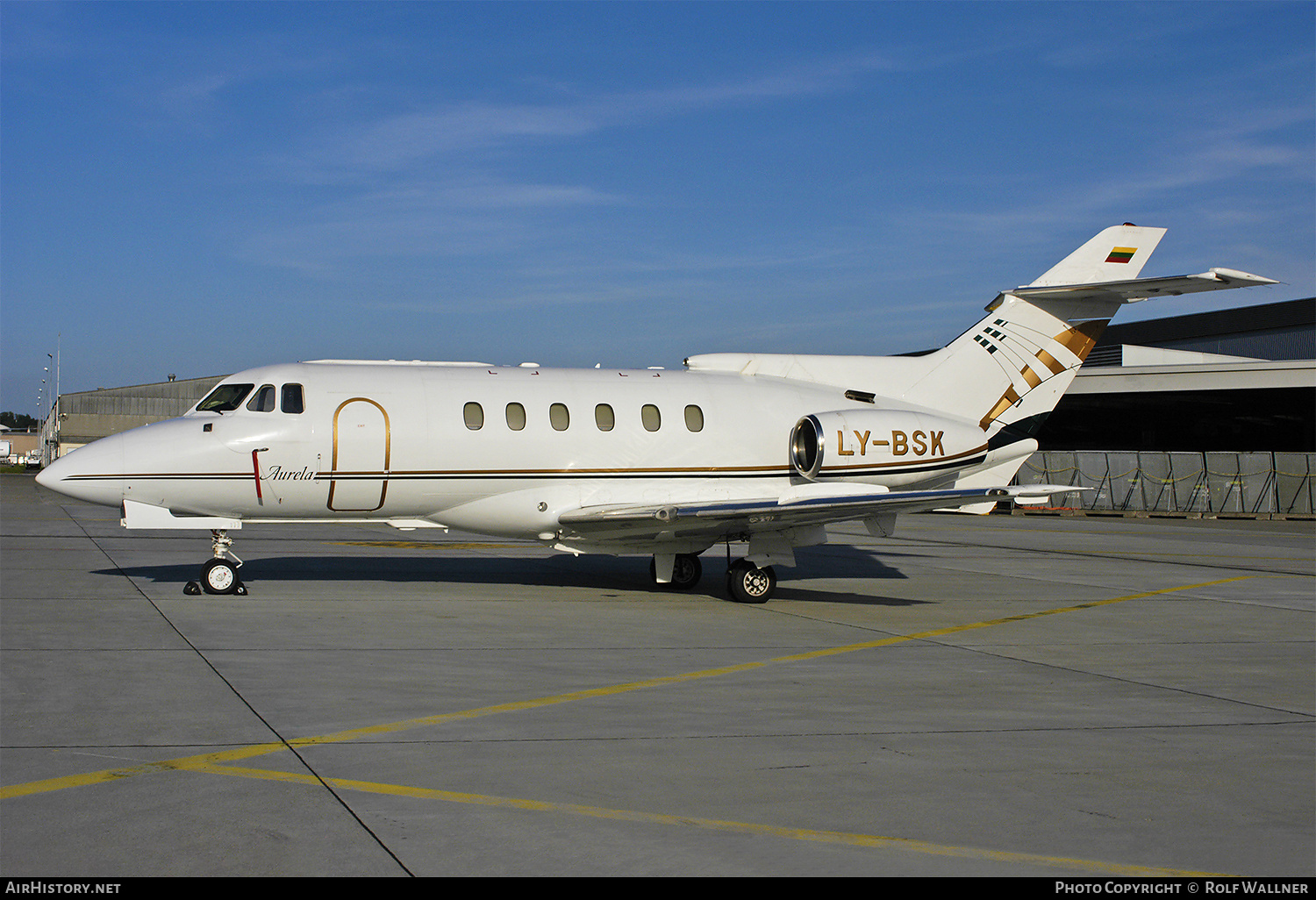 Aircraft Photo of LY-BSK | British Aerospace HS-125-700B | Aurela | AirHistory.net #411623