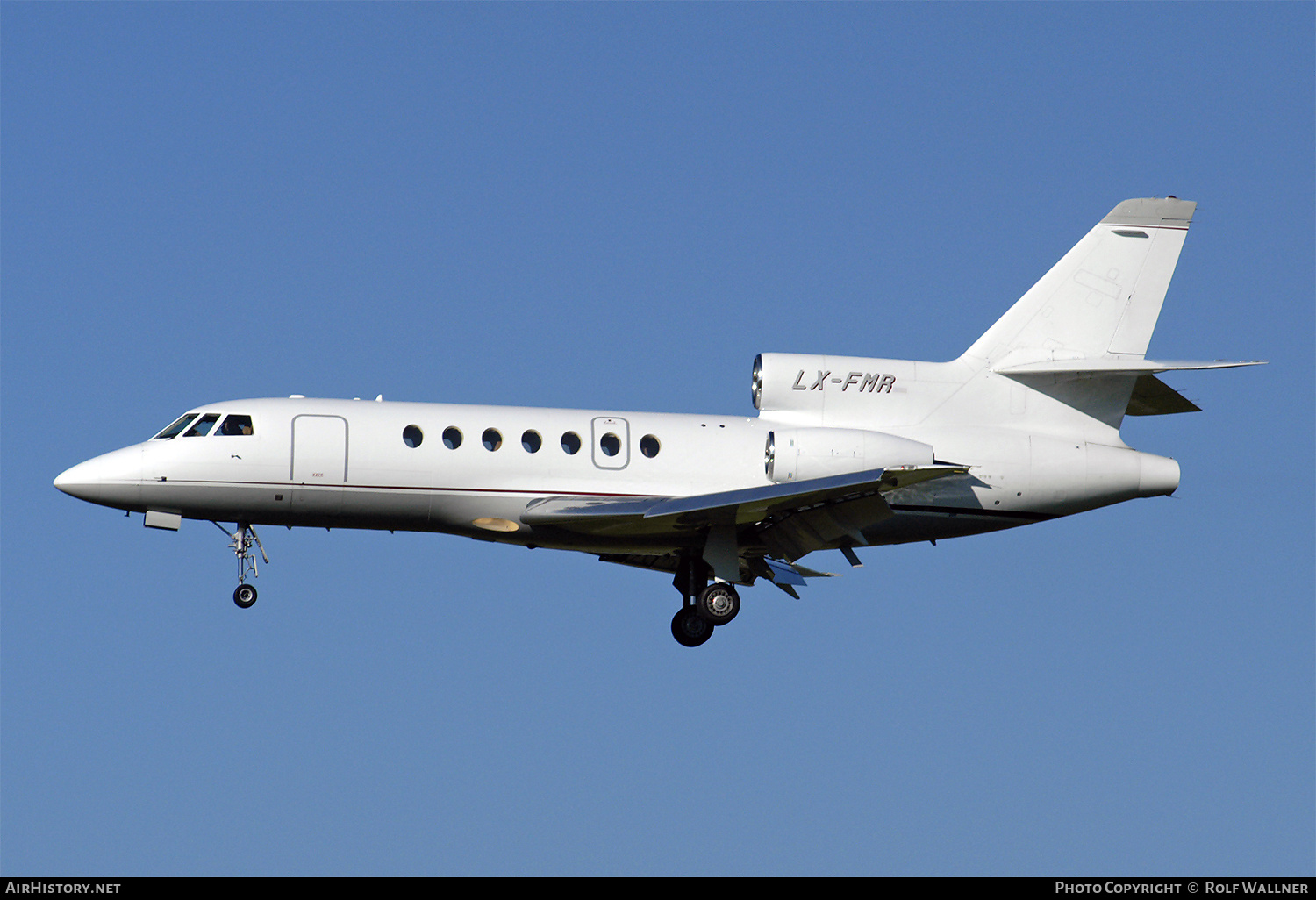 Aircraft Photo of LX-FMR | Dassault Falcon 50 | AirHistory.net #411625