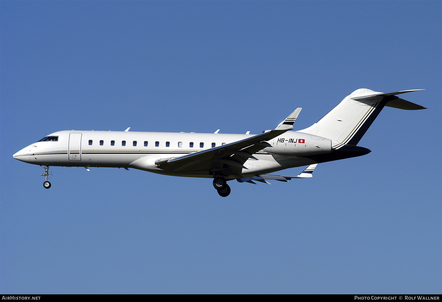 Aircraft Photo of HB-INJ | Bombardier Global Express (BD-700-1A10) | AirHistory.net #411631