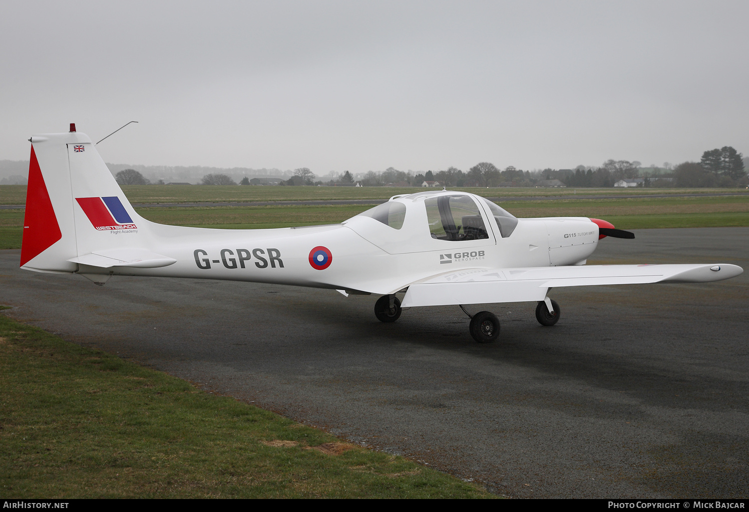 Aircraft Photo of G-GPSR | Grob G-115 | Westbeach Flight Academy | AirHistory.net #411633