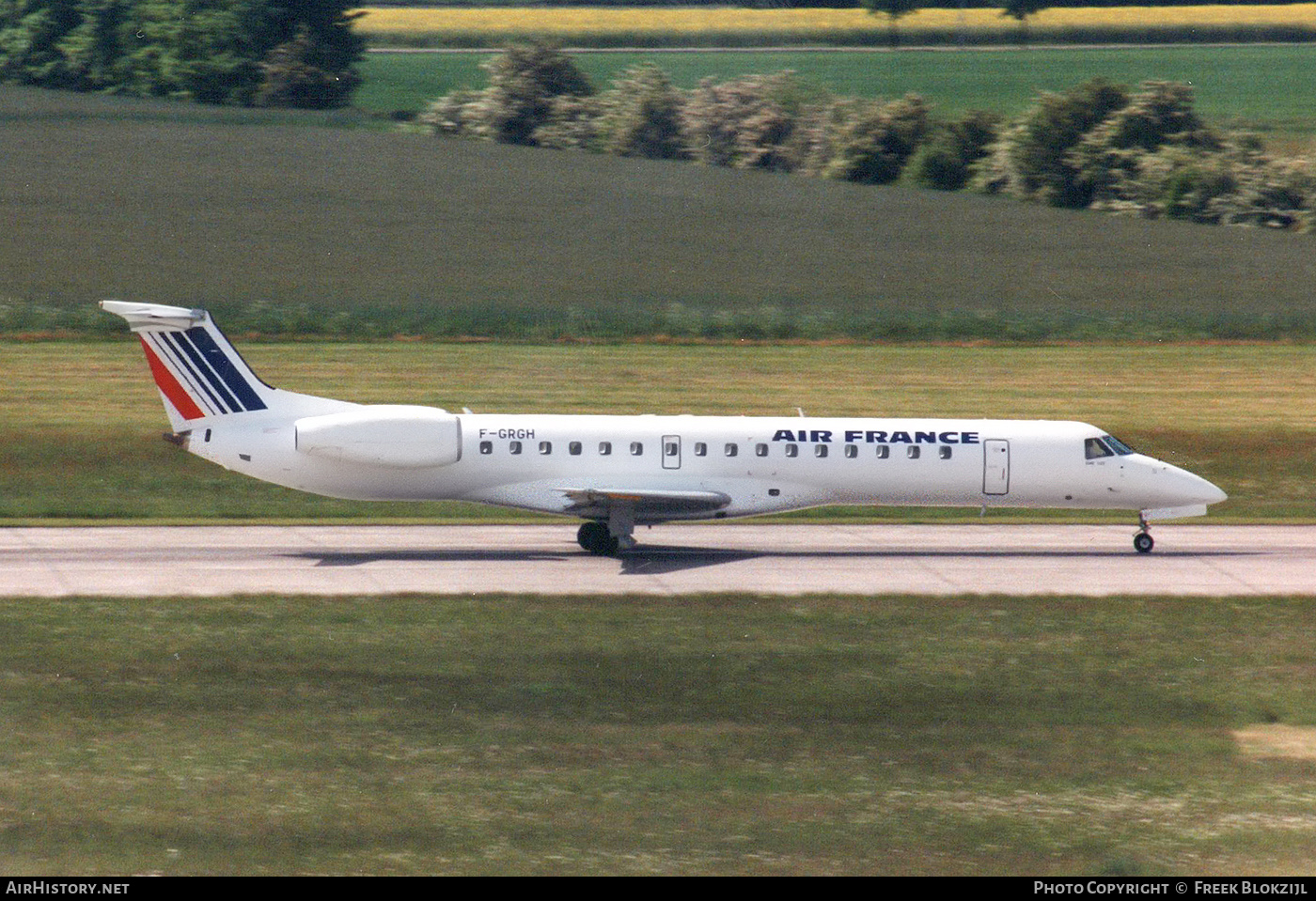 Aircraft Photo of F-GRGH | Embraer ERJ-145EU (EMB-145EU) | Air France | AirHistory.net #411641