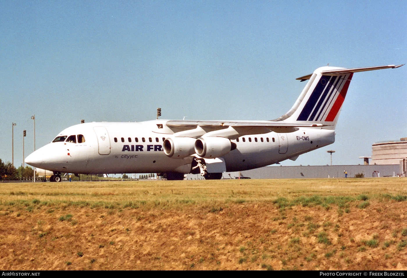 Aircraft Photo of EI-CMS | British Aerospace BAe-146-200A | Air France | AirHistory.net #411644