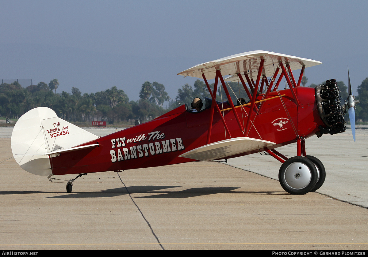 Aircraft Photo of N645H / NC645H | Travel Air E-4000 | AirHistory.net #411646