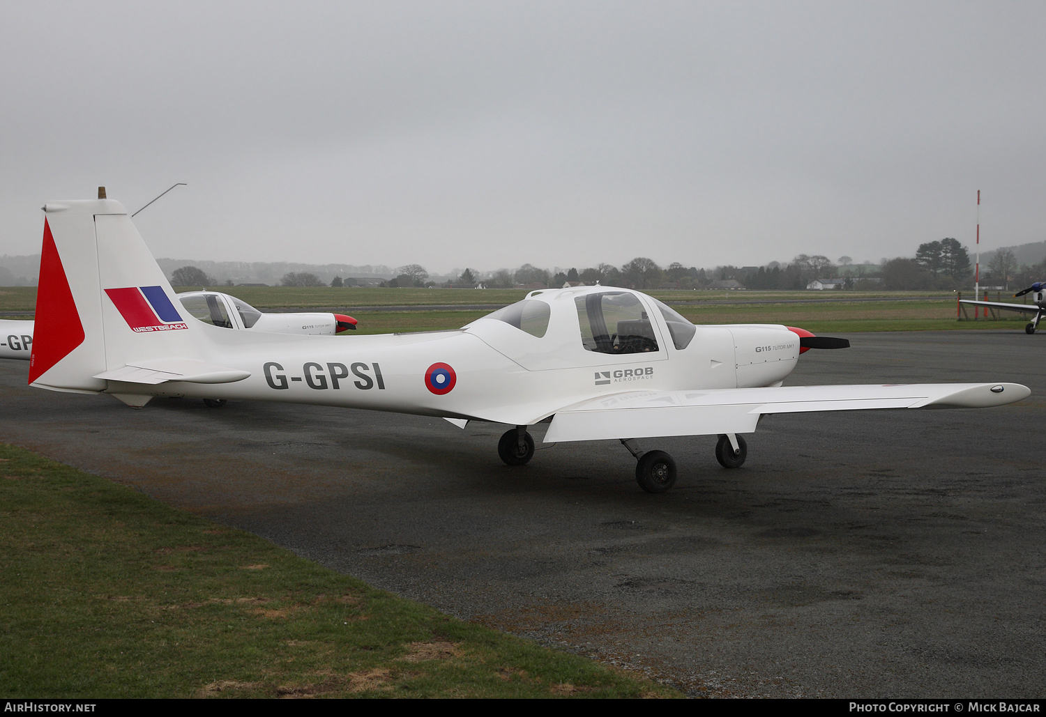 Aircraft Photo of G-GPSI | Grob G-115 | Westbeach Flight Academy | AirHistory.net #411653