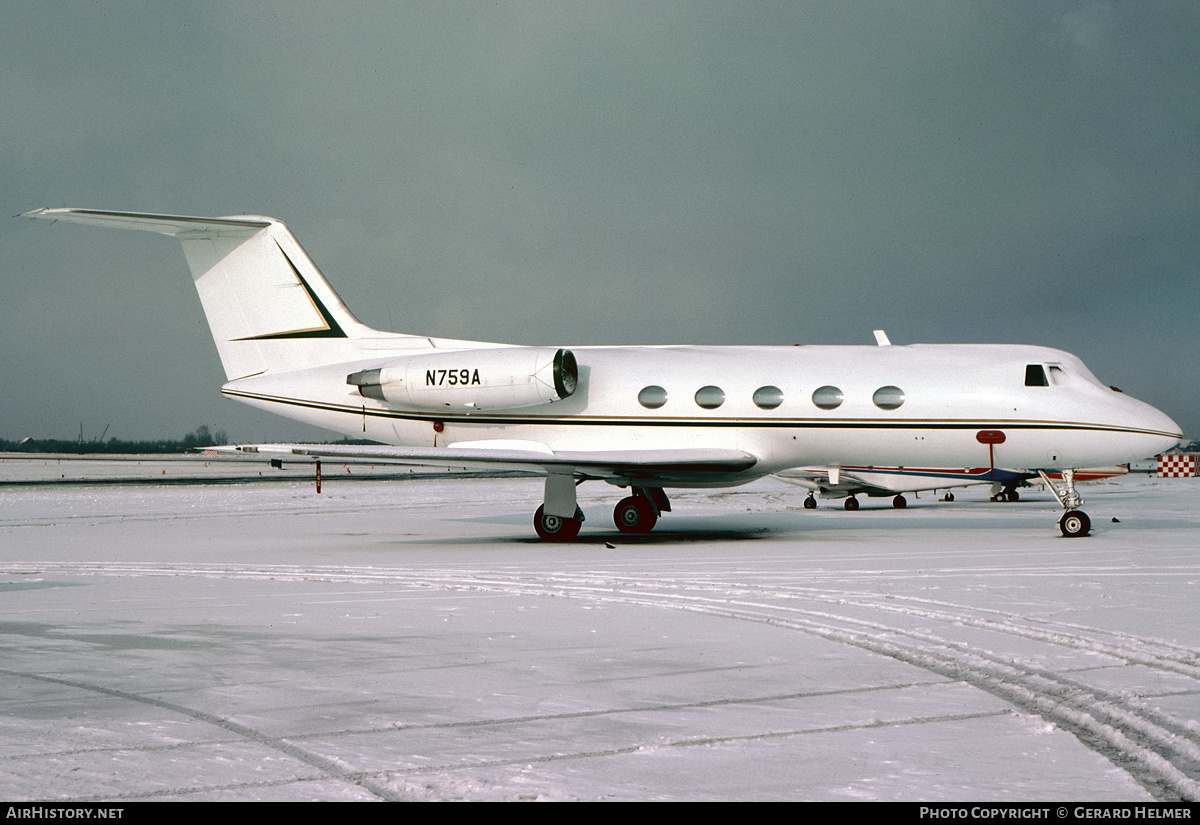 Aircraft Photo of N759A | Grumman American G-1159 Gulfstream II | Aramco | AirHistory.net #411663