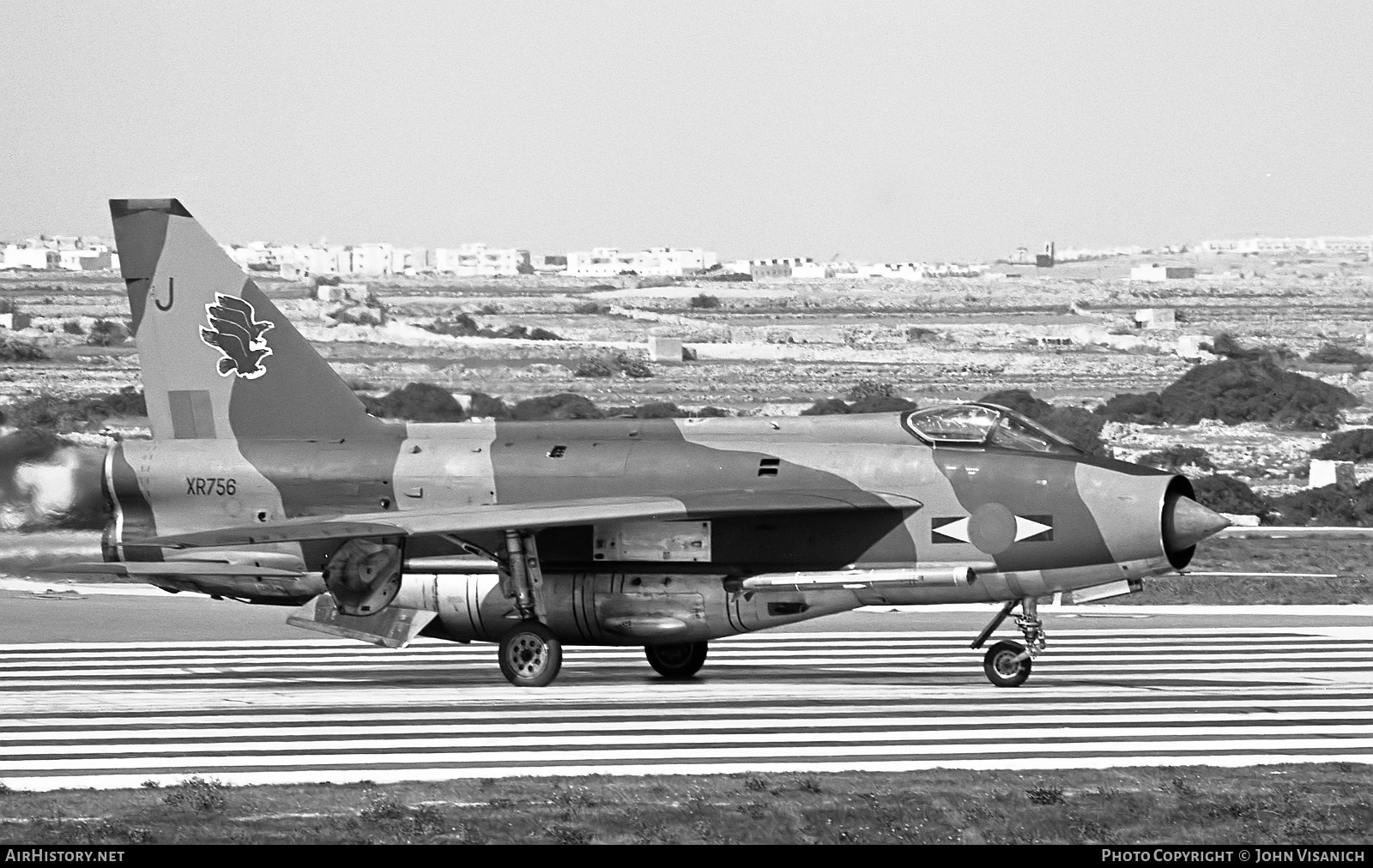 Aircraft Photo of XR756 | English Electric Lightning F6 | UK - Air Force | AirHistory.net #411669