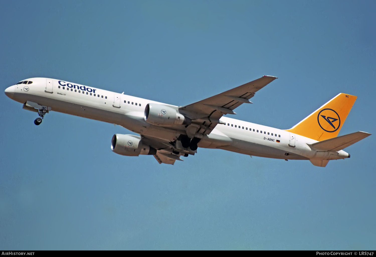 Aircraft Photo of D-ABNC | Boeing 757-230 | Condor Flugdienst | AirHistory.net #411689