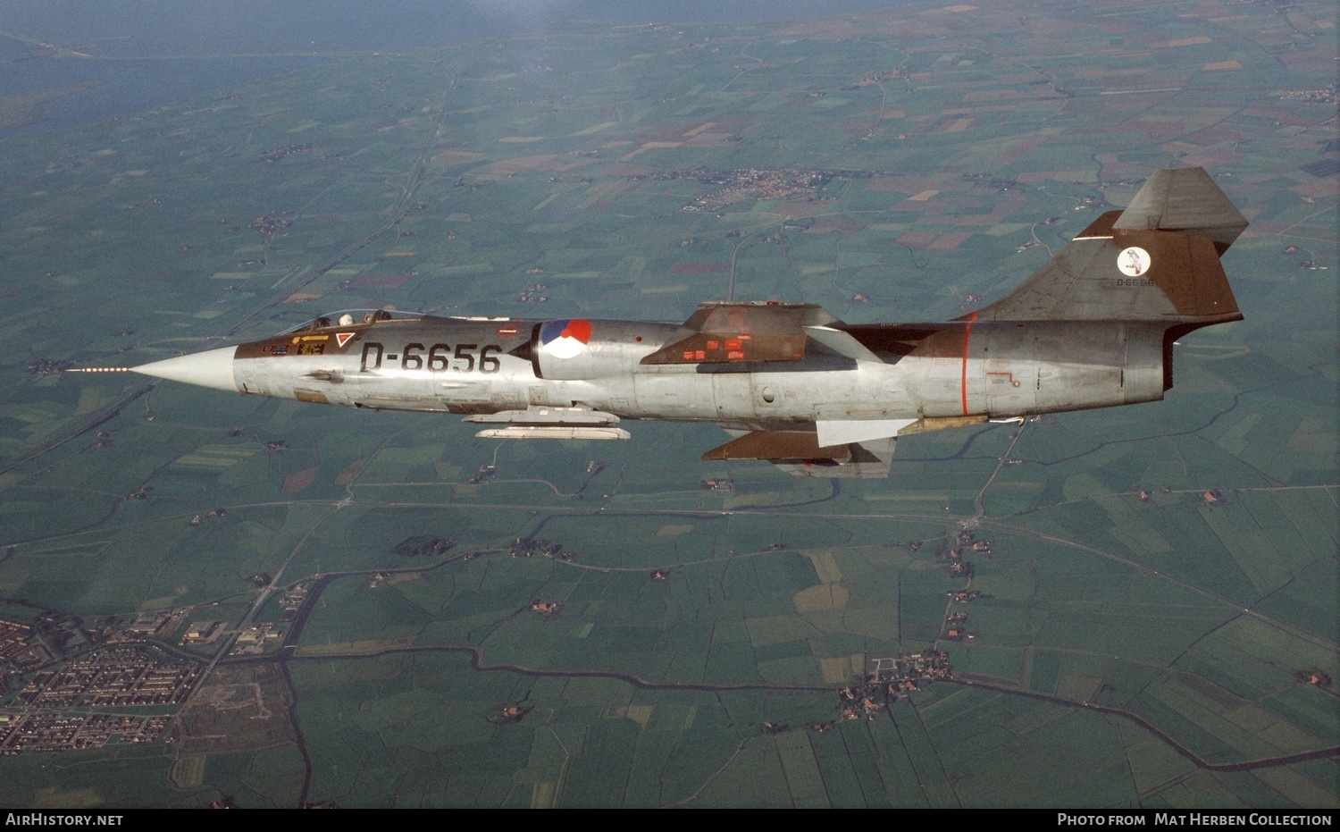 Aircraft Photo of D-6656 | Lockheed F-104G Starfighter | Netherlands - Air Force | AirHistory.net #411701