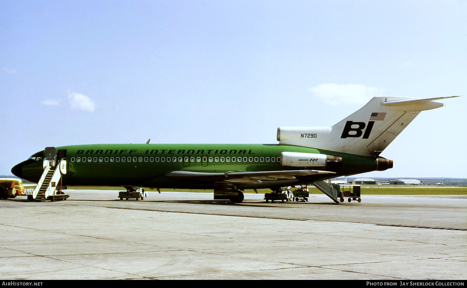 Aircraft Photo of N7290 | Boeing 727-27 | Braniff International Airways | AirHistory.net #411711